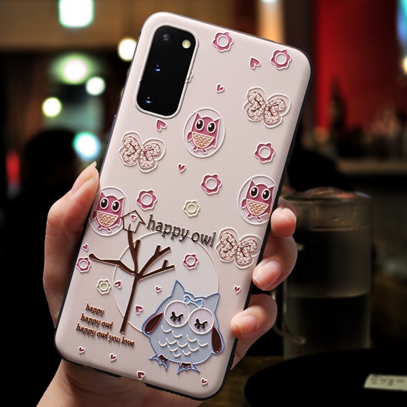 動物柄 iPhone11/11 pro/11 pro max/se2ケース TPU Galaxy S20+/s20/note10ケース 猫兎パターン