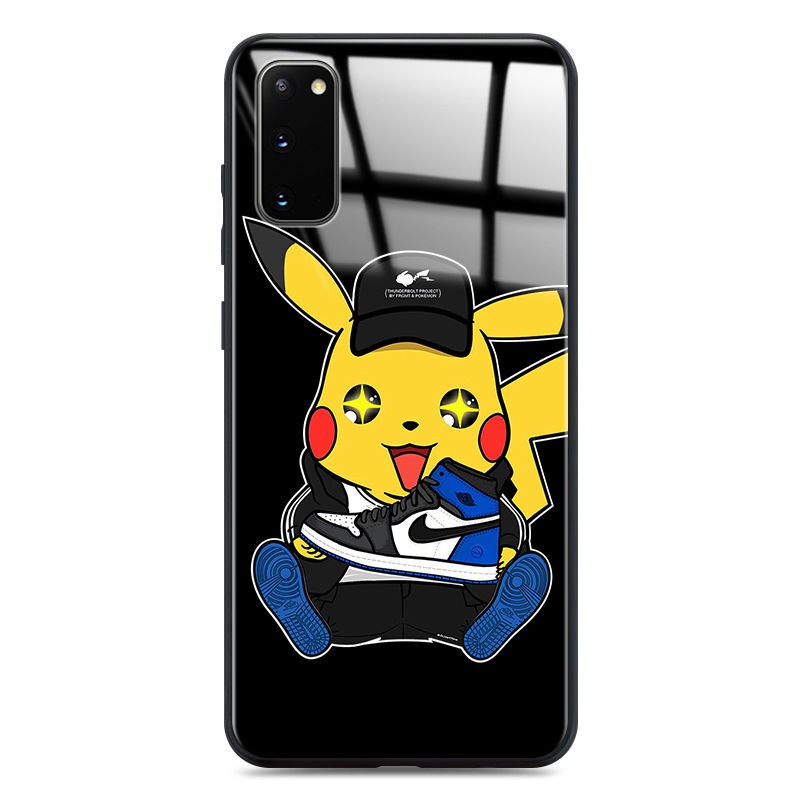 ピカチュウ柄 iphone 11/11 pro/11 pro max/se2ケース ガラス galaxy s20+/20 ultra/s10/s9/s8ケース pokemon柄 ギャラクシーnote10ケース ポケットモンスター