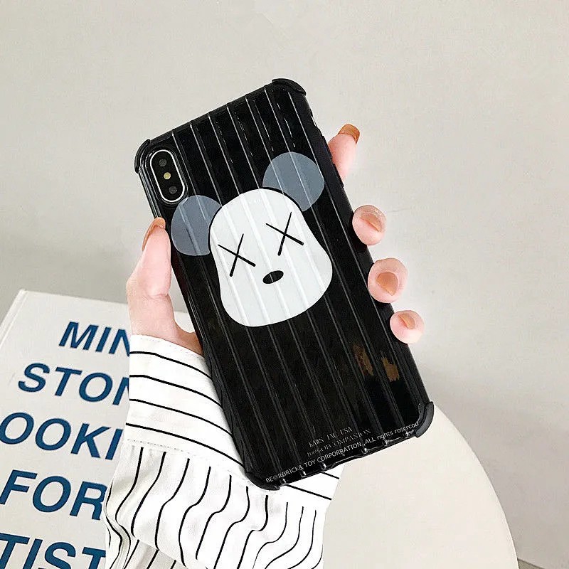 KAWS iphone 11/11 pro/11 pro max/se2ケース キャリーバッグ型 個性 Huawei p30/p30 pro/p20 pro/mate30/mate30 pro/mate20 proケース カウズ インスタ風