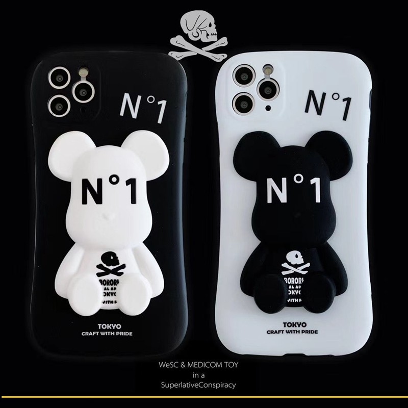 KAWS iPhone11/11 pro/11 pro max/se2ケース シンプル  ビール ザリガニ ジャケット型 カウズ  シリコンケース 立体柄