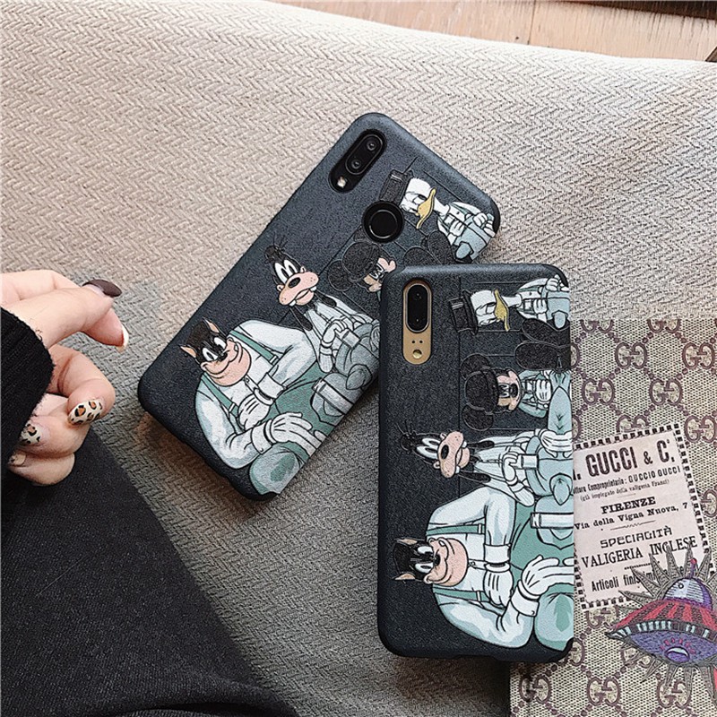 スヌーピー iphone 11/11 pro/11 pro max/se2ケースミッキーマウス グーフィー 漫画風 立体柄  tpu Huawei p30/p30 pro/p20/p20 pro/mate30/mate30 pro/