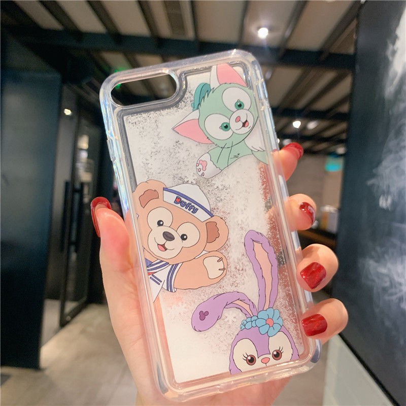 東京ディズニーシー iphone 11/11 pro/11 pro max/se2ケース お洒落  キラキラ duffy and friends 激安 個性 ジェラートニ