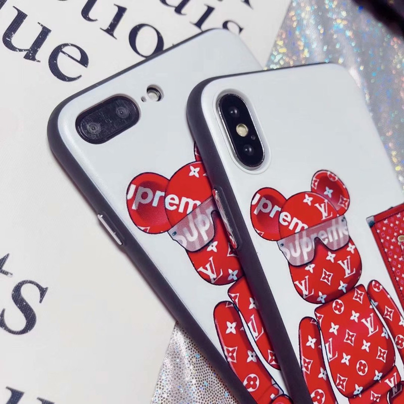 SUPREME シュプリーム ブランド iPhone 12/12 pro/12 pro max/11 pro/11 pro maxケース 可愛い ルイヴィトン LV  