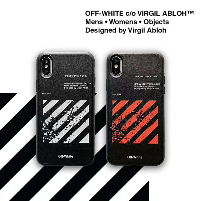 経典ケース Off-white ジャケット型 耐衝撃 iphone x/xr/xs/8/7/6カバー ファッション メンズ レディース