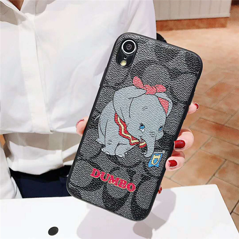 ディズニー ダンボ ブランド kaws iphone xr/xs maxケース キャラクター付き アイフォンx/xs/xr/8/7/6カバー メンズ レディース