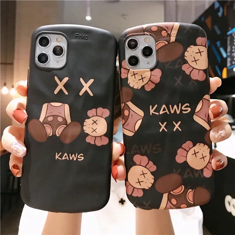 KAWS iphone 12/12 pro/12 max/12 pro max/11 pro max/se2ケース カウズ かわいい シリコンカバー ハードケース