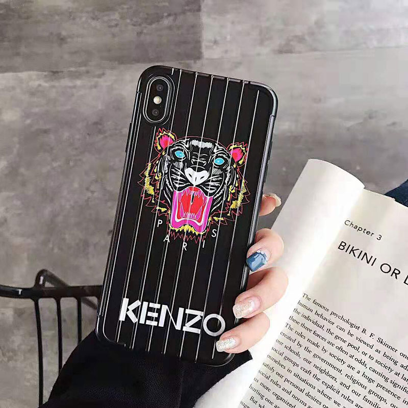 kenzo ケンゾー iPhone X/XS/XS MAX/XR/se2020ケース 個性 キャリーバッグ型