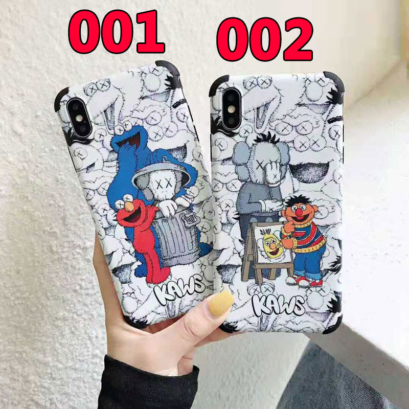 KAWS iphone 12/12 pro/11/11 pro maxケース Sesame Street カウズ オシャレ