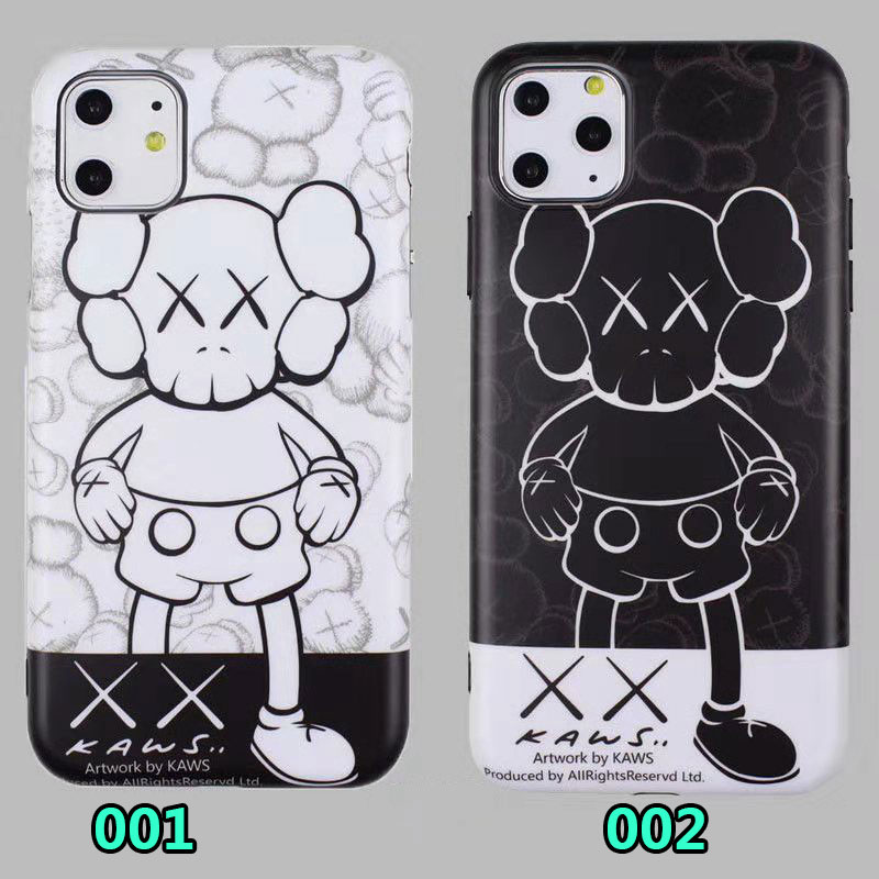 KAWS iphone 12/12 pro/12 mini/12 pro max/11/11 pro/11 pro max/se2ケース おしゃれ 個性 カウズ 潮流 漫画風