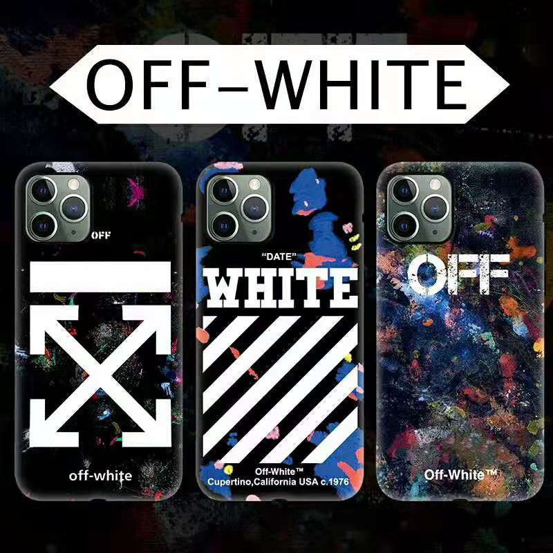 off-white/オーフホワイト ブランド iphone12/11/11 pro/11pro max/se2ケース 個性 ジャケット型