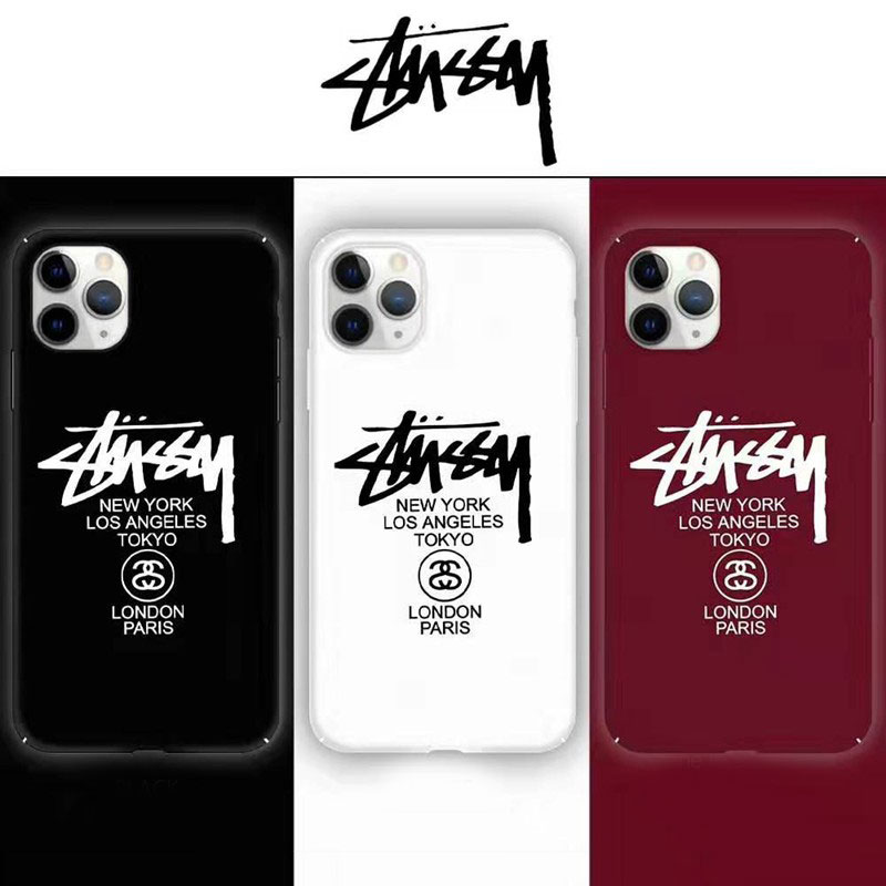 ステューシー ブランド iphone12/12 pro/12 mini/12 pro max/11/11 pro/11 pro maxケース 個性 シンプル stussy モノグラム 大人気 tpu ジャケット型 韓国風 アイフォン