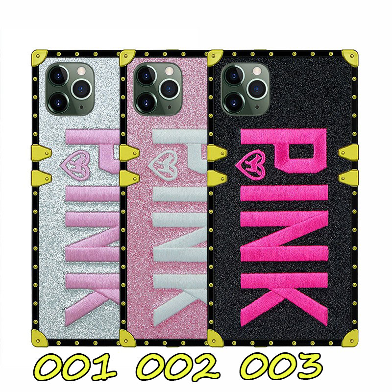 PINK風 iphone 12/12 pro/12 mini/12 pro max/11/11 pro/11 pro max/se2ケース フレーム 編み キラキラ