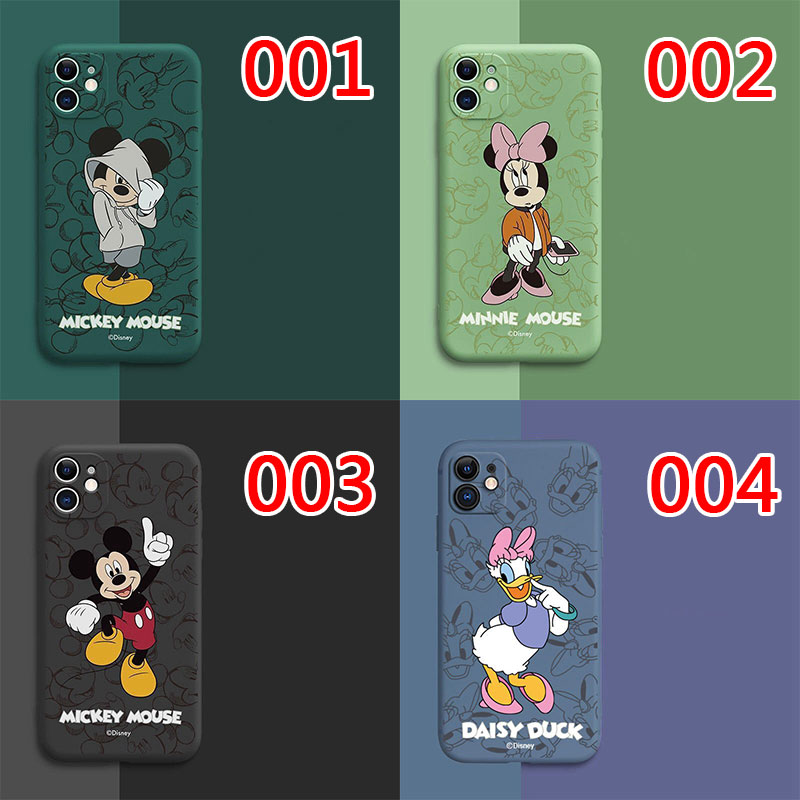 ディズニー ミッキーマウス iphone 12/12 pro/12 pro max/11/11 pro max/se2ケース ミニーマウス かわいい シンプル デイジーダック Daisy