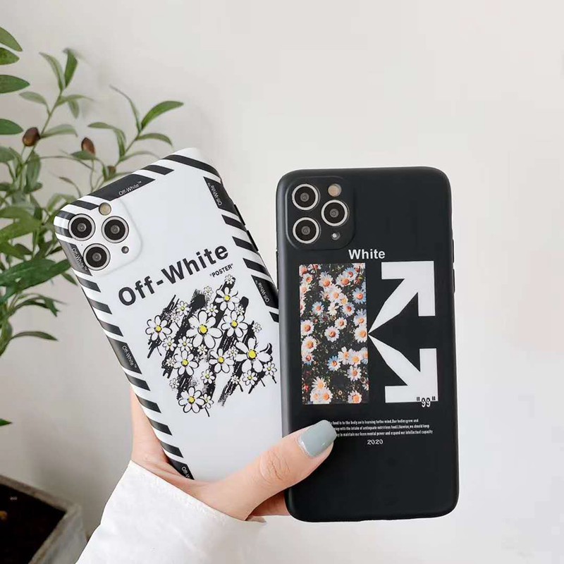 Off-white/オフホワイト iphone12/12 pro/12 max/12 pro max/11 pro/11pro max/se2ケース かわいい 小花柄 ブランド