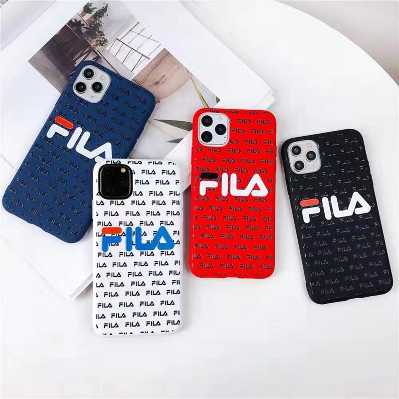 Fila フィラ ジャケット型 Fila アイフォンx/xr/xs max/8plus/7ケース 激安 耐衝撃 ファッション メンズ レディース