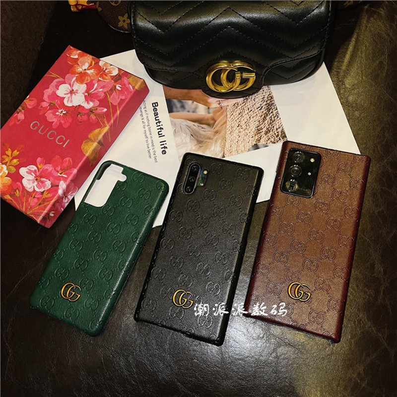 グッチ 贅沢風 Galaxy S21+/S21 ultraケース かわいい GUCCI レザー iphone 13/12カバー