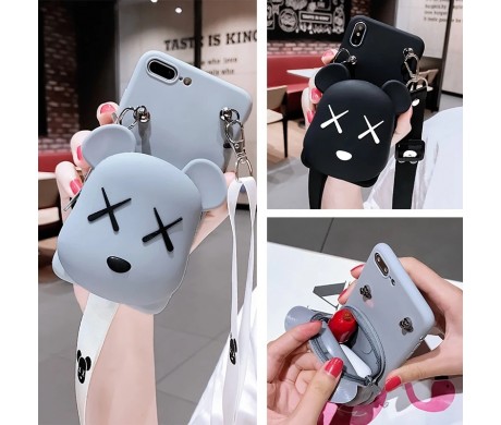 ハイブランド Galaxy S21+ケース KAWS 落下防止 AirTag 韓国風