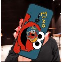 エルモ/Elmo iphone 11/11 pro/11 pro max/se2ケース リング付き tpu製 iphone X/XS/XSMAX/XRケース 立体柄 cookie monster アイフォン6/7/8/6+/7+/8+カバー オシャレ 人気 メンズ レディーズ