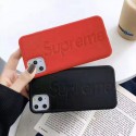 SUPREME iphone12/12 mini/11/11pro maxケース ブランド ステッチ シュプリーム レザー シンプル iphone 12 pro/12 pro max/x/xr/xs maxケース オシャレ 個性 アイフォン11 pro/x/8/7 plusケース ファッション メンズ レディース