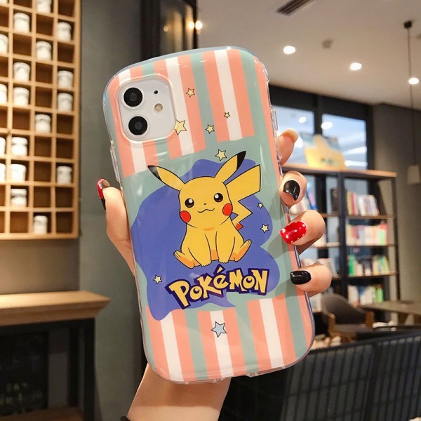 ピカチュウ柄 iphone 11/11 pro/11 pro/se2ケース 個性  Pikachu漫画柄 シリコン製 ポケットモンスター 半透明ケース 芸能人愛用 韓国風 お洒落 アイフォンx/xs/xr/8/7スマホケース 防塵 男女対応 