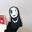 千と千尋 iphone 11/11 pro/11 pro max/se2ケース かわいい カオナシ柄 立体柄 アニメ風 面白い iPhone X/XS/XR/XR MAXケース シリコンケース 滑り止め 耐衝撃 四角保護 アイフォンx/xs/xr/8/7/6カバー お洒落 メンズ レディーズ