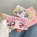 美少女戦士 iphone 11/11 pro/11 pro max/se2ケース かわいい Sailor moon セーラームーン 滑り止め リベット飾り ハードケース PC材質 芸能人愛用 全面保護 アイフォンx/xs/xr/8/7カバー 黄変防止 メンズ レディーズ