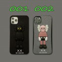 KAWS iPhone11/11 pro/11 pro max/se2ケース 個性 カウズ風 3D柄 XX柄 セサミストリート Sesame Street シリコン iPhone x/xs/xrケース 芸能人愛用 ソフトケース アイフォン8/7/6カバー メンズ レディーズ