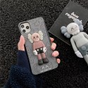 KAWS iPhone11/11 pro/11 pro max/se2ケース 個性 カウズ風 3D柄 XX柄 セサミストリート Sesame Street シリコン iPhone x/xs/xrケース 芸能人愛用 ソフトケース アイフォン8/7/6カバー メンズ レディーズ