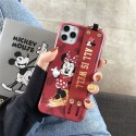 ディズニー ブランド iphone 12 pro/12 pro max/12 mini/11 pro/11 pro max/se2ケース オシャレ ミッキーマウス Disney Minnie ハンドバンド付 スタンド機能 落下防止 韓国風 耐衝撃 ジャケット型 アイフォン12/11/x/xs/xr/8/7カバー メンズ レディーズ