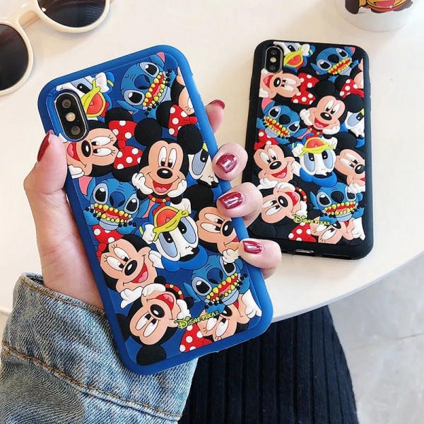 ディズニー iphone 12/12 pro/12 pro max/se2ケース かわいい Mickey Mouse ミッキーマウス Minnie Mouse ミニーマウス ins風 Huawei p20/p20 proケース 芸能人愛用 OPPO R15/R17 Proケース 耐衝撃 アイフォンx/xs/xr/8/7/6カバー レディーズ