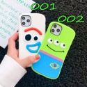 ディズニー風 トイ・ストーリー iphone12/12pro/12pro max/se2ケース フォーク Toy Story エイリアン iPhone X/XS/XRケース ソフト シリコンケース アイフォン8/7/6カバー 耐衝撃 ファッション レディーズ