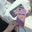 モスキーノ IPhone 12/12 pro/12 mini/12 pro max/11/11 pro/11 pro max/se2ケース 可愛い ジャケット ぬいぐるみ熊柄 Moschino ブランド アイフォンiphone x/xs/xr/x8/7/6/6s Plusカバー メンズ レディース