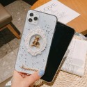 スワロフスキー/Swarovski iphone 12/12 pro/12 pro max/11/se2ケース ジャケット型 Kris Bear クリスベア キラキラ 透明 Huawei p40/p40 pro/p30/p30 pro/p20/p20 pro/mate30/mate30 pro/Nova 4eケース メッキ Sagittarius アイフォンx/xs/xr/8/7カバー メンズ レディーズ