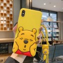 クマのプーさん Winnie-the-Pooh iphone 12/12 pro/12 pro max/11/se2ケース バング型 ピカチュウ ポケットモンスター Galaxy s20/s10/s9/s9/s8/note10/note9ケース 韓国風 斜め掛け Huawei p40/p30/p20/mate30/mate20/Nova 4e/Nova 3e/Honorケース OPPO R15/R17ケース  アイフォンx/xs/xr/8/7/6カバー