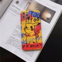 ポケットモンスター ピカチュウ iphone 12/12 pro/12 pro max/11/se2ケース お洒落 落書き風 ハードケース  個性 インスタ風 iPhone X/XS/XRケース シリコン 滑り止め ジャケット型 人気 アイフォン8/7カバー メンズ レディーズ