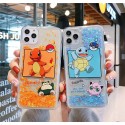 ポケットモンスター ピカチュウ iphone 12/12 pro/12 max/12 pro max/11 pro max/se2ケース おしゃれ 透明ケース スパンコール カビ獣 ヒトカゲ フシギダネ キラキラ iPhone X/XS/XRケース 四角保護 アイフォン8/7/6カバー メンズ レディーズ