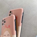 韓国風 iPhone12/11/SE2/11 pro maxケース オシャレ ハードケース バッグ型 tpu カード入れ 漫画柄 iPhone X/XS/XR MAX カバー インスタ風 アイフォンx/xs/xr/8/7/カバー レディーズ