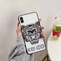 ケンゾー iphone x/xr/xs max/se2ケース kenzo 虎頭柄 TPU 強化ガラス 輝き 光沢デザイン ハードケース アイフォン8/7/6 plusカバー 薄型スマホケース 人気 耐衝撃 プレゼント 取り出し ファッション かっこいい オシャレ 男女通用