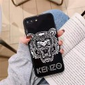 ケンゾー iphone x/xr/xs max/se2ケース kenzo 虎頭柄 TPU 強化ガラス 輝き 光沢デザイン ハードケース アイフォン8/7/6 plusカバー 薄型スマホケース 人気 耐衝撃 プレゼント 取り出し ファッション かっこいい オシャレ 男女通用