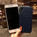 KENZO iphone 11/11 pro/11 pro maxケース オシャレ ケンゾー 虎頭柄 皮革 大人っぽい 韓国風 iPhone X/XS/XR MAX/se2ケース ブランド 耐衝撃 高級感 アイフォンx/xs/xr/8/7/6カバー オシャレ ファッション 人気 メンズ レディース