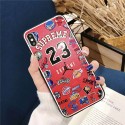 SUPREME ジョーダン コンボ ブランド iphone 12/12 pro/12 mini/12 pro max/11/11 pro/11 pro max/se2ケース スポーツ風 NBAロゴ シュプリーム 個性 オシャレ セレブ愛用 air jordanアイフォンxr/xs/x/8/7 plusケース メンズ レディース