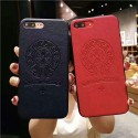 Chrome Hearts クロムハーツ iphone 12/12 pro/12 mini/12 pro max/11/11 pro/11 pro max/se2ケース レザーケース ブランド クロス柄 アイフォンx/xs/xr/8/7/6s plusケース 耐衝撃 芸能人愛用 ファッション 潮流 人気 メンズ レディース