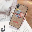 コーチ ディズニー ダンボ iphone 12 pro/12 mini/12 pro max/11 pro/11 pro max/se2ケース coach ブランド Galaxy s21/s20+ケース kaws モノグラム iphone 12/11/xr/xs maxケース キャラクター付き アイフォンx/xs/xr/8/7/6カバー メンズ レディース 