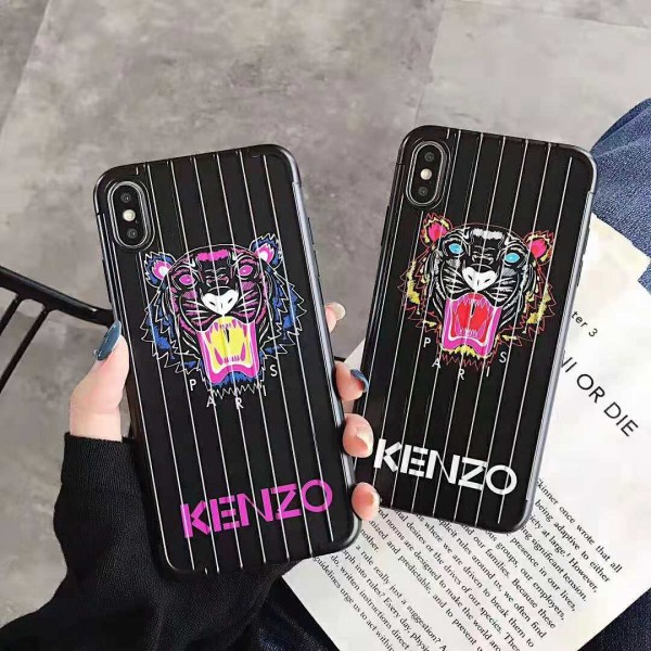 kenzo ケンゾー iPhone X/XS/XS MAX/XR/se2020ケース 個性 キャリーバッグ型 ins風 シリコンケース 耐衝撃 アイフォン8/7/6/se2カバーメンズ レディーズ