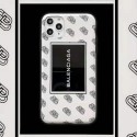 バレンシアガ iphone 12/12 pro/12 pro max/11/11pro/11 pro max/se2ケース かわいい Balenciaga ブランド iPhone X/XS/XRケース 韓国風 アイフォン12 mini/x/xs/xr/8/7/6カバー ジャケット型 人気 ファッション メンズ レディーズ