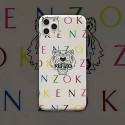 KENZO iphone 11/11 pro max/11 pro/se2ケース かわいい ケンゾー 虎頭付 ブランド iPhone x/xr/xs maxケース カラー柄 おしゃれ ハードケース ins風 シリコンケース 激安 カッコイイ 芸能人愛用 耐衝撃 アイフォン8/7/6/6s plusカバー ファッション