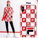 FILA 格子柄 iphone 12/12 pro/12 mini/12 pro max/11/11 pro/11 pro max/se2ケース 個性 ブランド フィラ 人気 チェック柄 Filaお洒落 ペアお揃い アイフォンx/xr/xs max/8/7 plusケース ファッション メンズ レディース