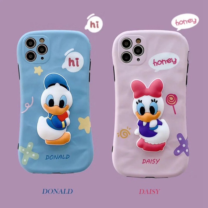 ディズニー Disney ドナルドダック デイジーダック Iphone 12 12 Pro 12 Max 12 Pro Max 11 Pro Max Se2ケース かわいい 個性 3dプリント 芸能人愛用 男女通用 アイフォンx Xs Xr 8 7 カバー