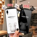 kaws GIOOMY BEER iphone 12/12 pro/12 mini/12 pro max/11 pro max/se2ケース カウズ 立体柄 背面ガラス Huawei p30/mate30ケース おしゃれ OPPO 四角保護 アイフォンx/xs/xr/8/7/6カバー レディーズ