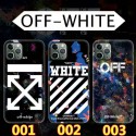 off-white/オーフホワイト ブランド iphone12/11/11 pro/11pro max/se2ケース 個性 ジャケット型 純黒 矢印 人気 落書き柄 アイフォンx/xr/xs/xs max/8/7 plusケース ファッション メンズ レディーズ